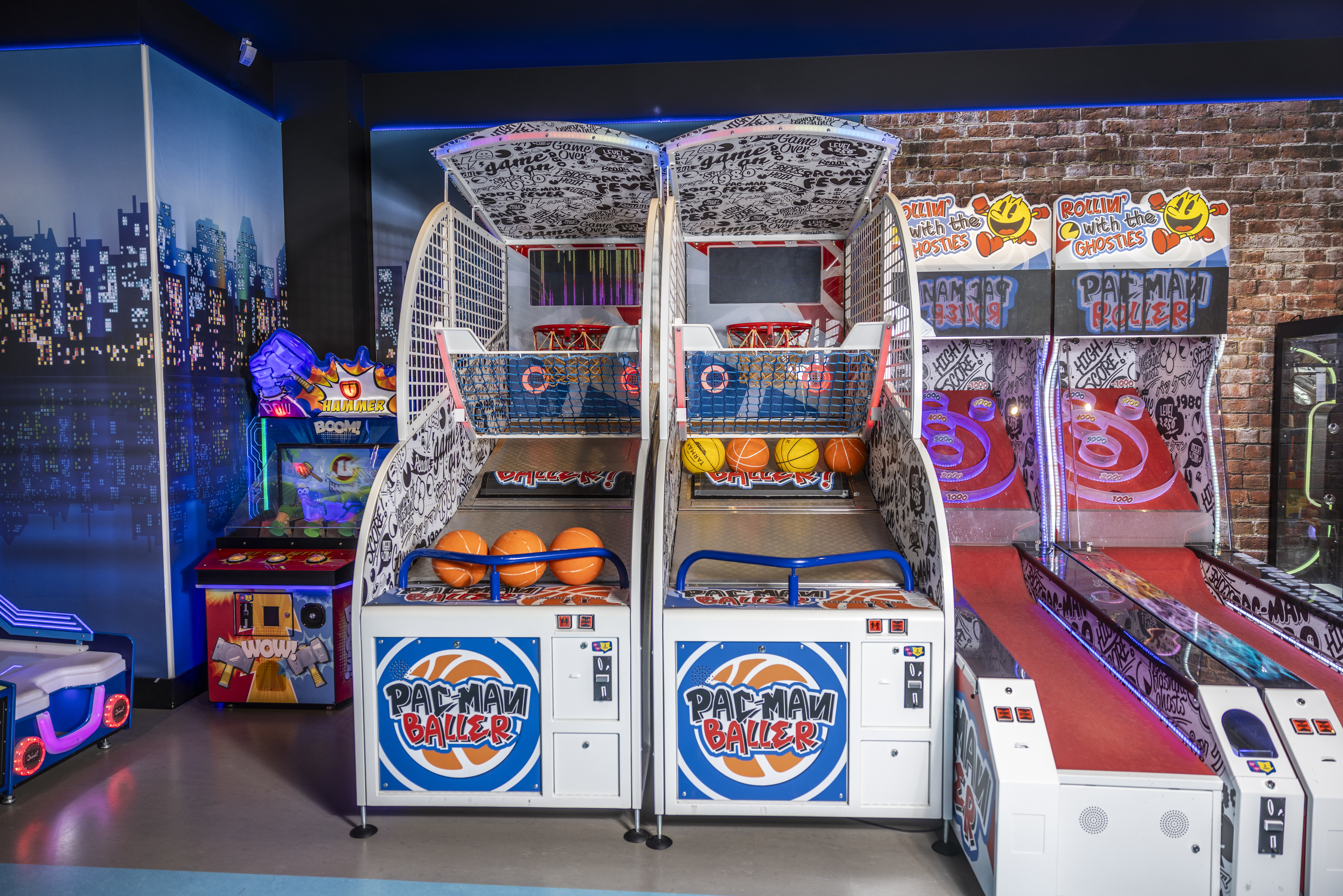 Basketball - skeeball machine 2