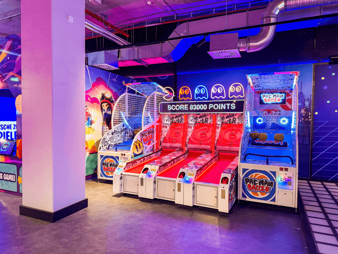 Pacman arcade game